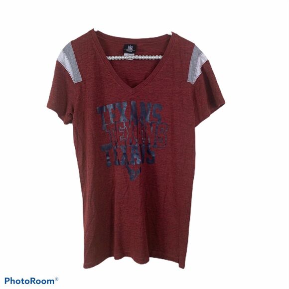 NFL Team apparel v neck XL Maroon‎ texans - Picture 1 of 3